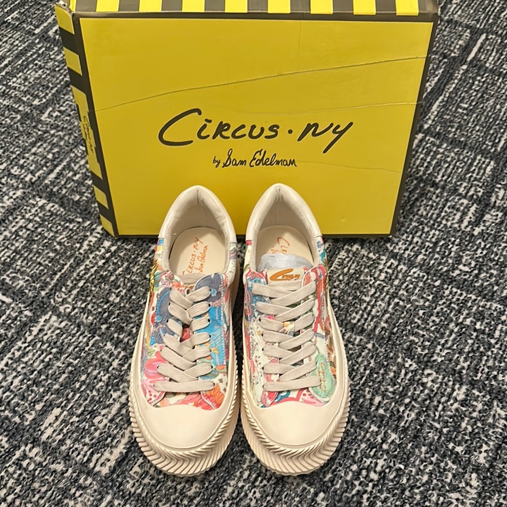 Circus by Sam Edelman Blue and Red Sneakers